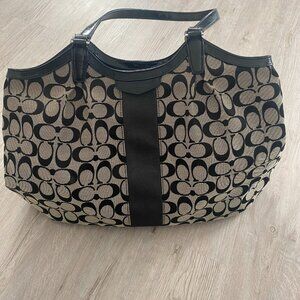 Authentic Coach Monogram Shoulder Bag - Great Condition!